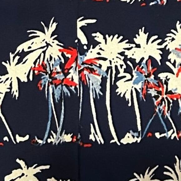 Express Barcelona Women's Palm Tree Reversible Cami Tank, Size XS - Picture 3 of 8